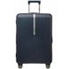 Suitcase Samsonite HI-FI made of polypropylene on 4 wheels KD8 * 002 Dark Blue (medium)