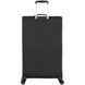 Ультралёгкий чемодан American Tourister Lite Ray текстильный на 4-х колесах 94g*005 Jet Black (большой)