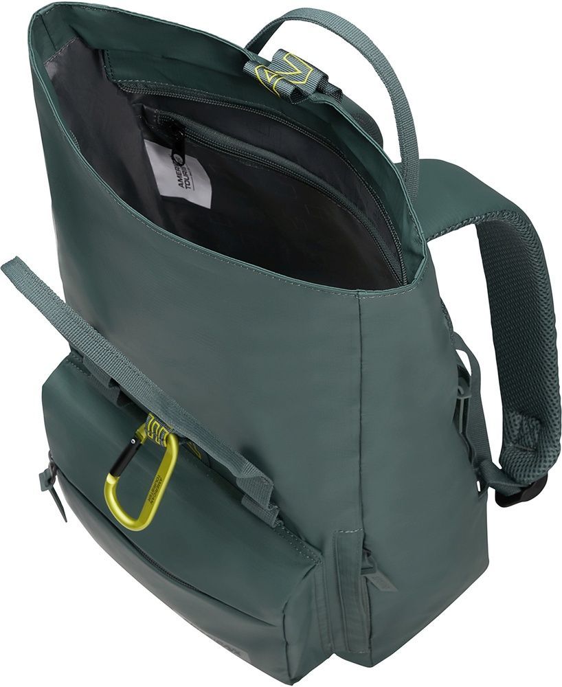 Жіночий повсякденний рюкзак American Tourister Urban Groove Backpack UG16 Outdoor з просоченням від вологи 24G*059;74 Dark Forest