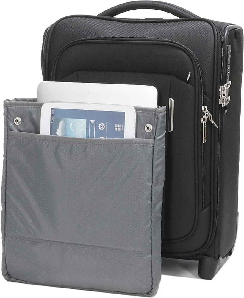 Samsonite Respark textile suitcase on 2 wheels Underseater KJ3*001 Ozone Black (extra small)