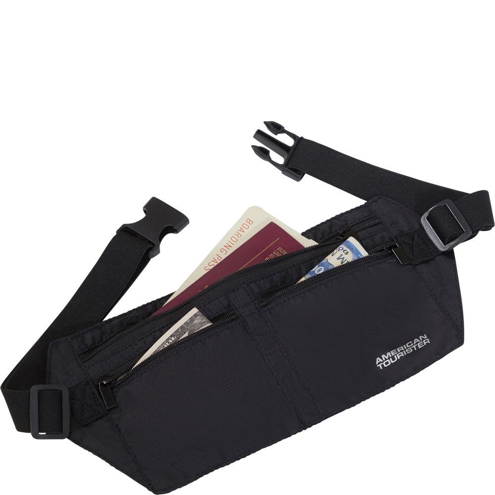 Тонкая поясная сумка American Tourister Ta MF3*010;09 Black