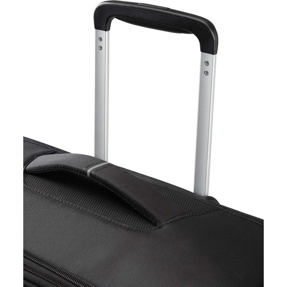 Suitcase American Tourister Crosstrack textile on 4 wheels MA3*003 Black/Grey (medium)