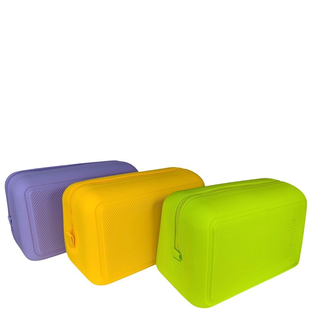 Несесер з силікону American Tourister Urban Groove UG27 Washbag Pop 24G*066 Golden Yellow