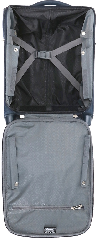 Чемодан Samsonite Respark текстильный на 2-х колесах Underseater KJ3*001 Midnight Blue (экстра малый)