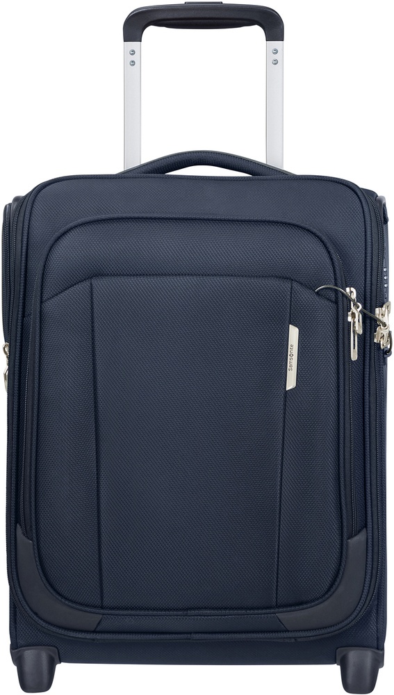 Чемодан Samsonite Respark текстильный на 2-х колесах Underseater KJ3*001 Midnight Blue (экстра малый)