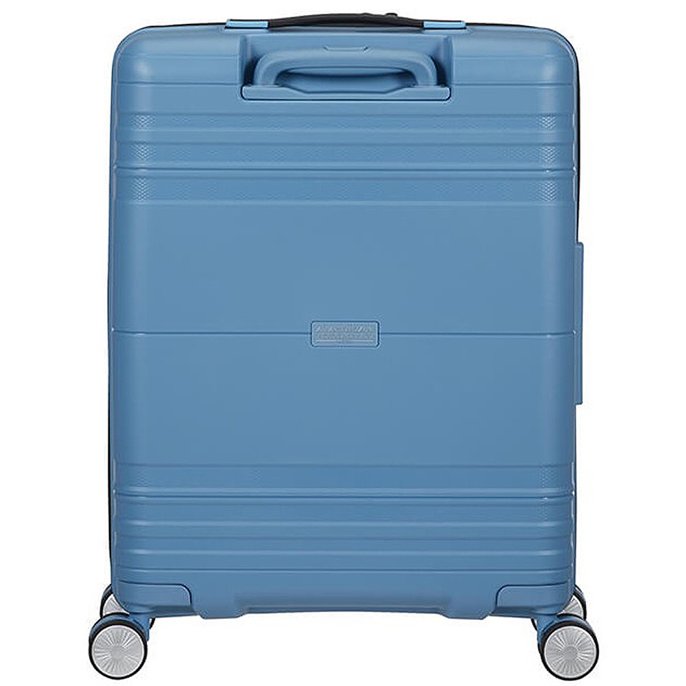 American Tourister Hello Cabin suitcase with laptop compartment up to 15.6" made of polypropylene on 4 wheels MC4 * 001 Blue Heaven (small)