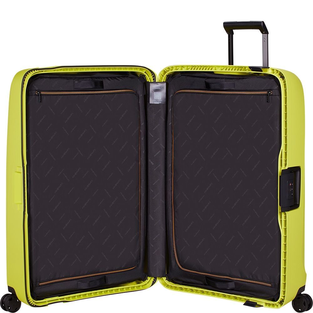 Валіза Samsonite Essens з поліпропілену на 4-х колесах KM0*004 Lime (гігант)