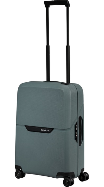 Suitcase Samsonite Magnum Eco made of polypropylene on 4 wheels KH2 * 001 Petrol Grey (small)