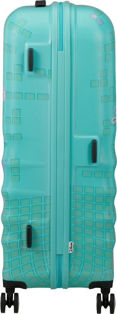 Чемодан American Tourister Wavebreaker Disney из ABS пластика на 4-х колесах 31C*021 Stitch Flower (большой)