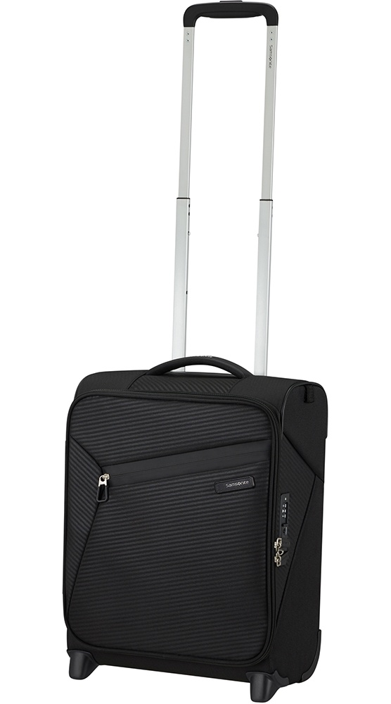 Ultralight suitcase Samsonite Litebeam textile on 2 wheels Underseater KL7*001 Black (extra small)