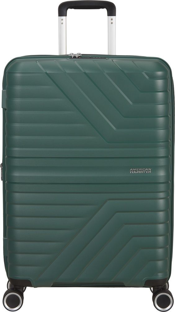Валіза American Tourister Flytwist із поліпропілену на 4-х колесах MI1*002 Afterdark Pine (середня)