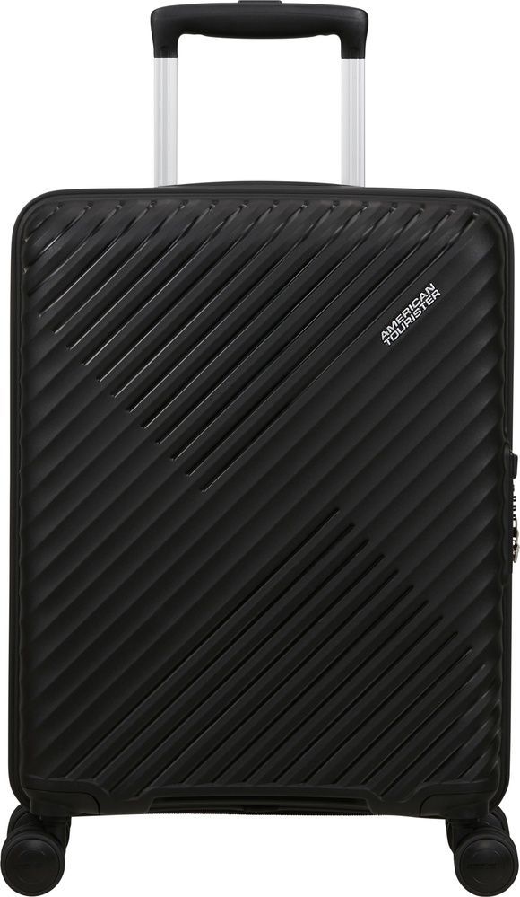 Suitcase American Tourister Diablast on 4 wheels made of polypropylene MK2*001;09 Black Code (small)