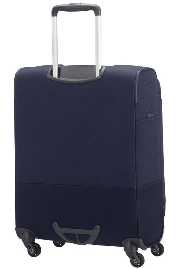 Suitcase Samsonite Base Boost textile on 4 wheels 38N*003 Navy Blue (small)