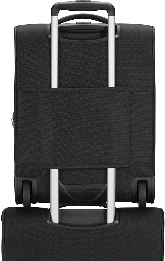 Ultralight suitcase Samsonite Litebeam textile on 2 wheels Underseater KL7*001 Black (extra small)