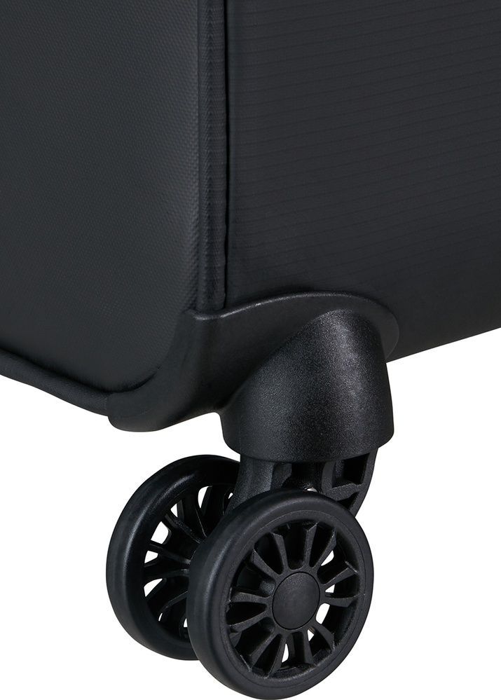 Водонепроницаемый чемодан American Tourister Summerride текстильный на 4-х колесах ME7*104;09 Black (малый)