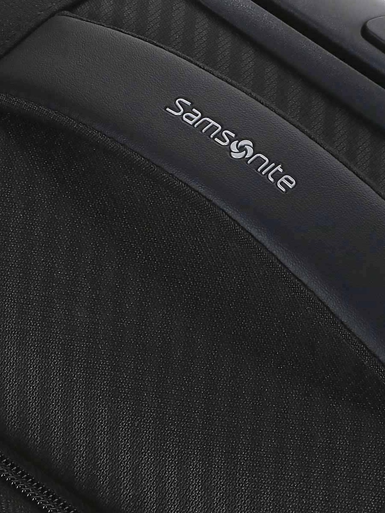 Ultralight suitcase Samsonite Litebeam textile on 2 wheels Underseater KL7*001 Black (extra small)