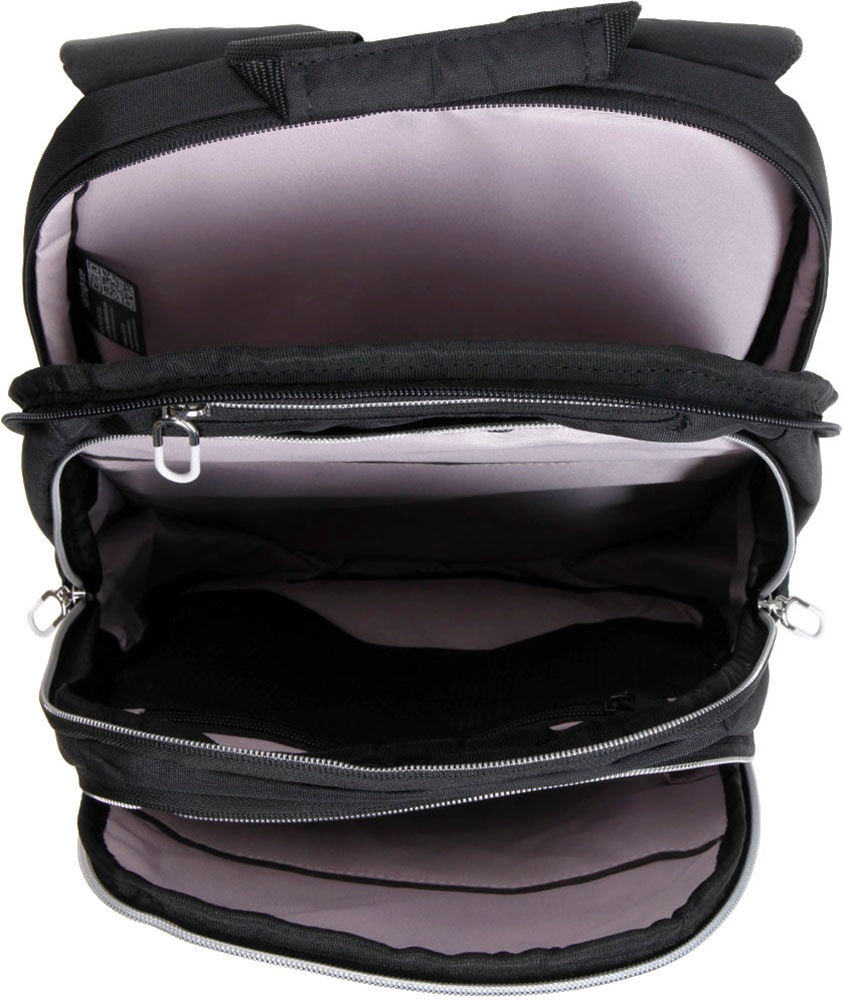 Daily backpack for women with laptop compartment up to 14,1" Samsonite Guardit Classy KH1*002 Black