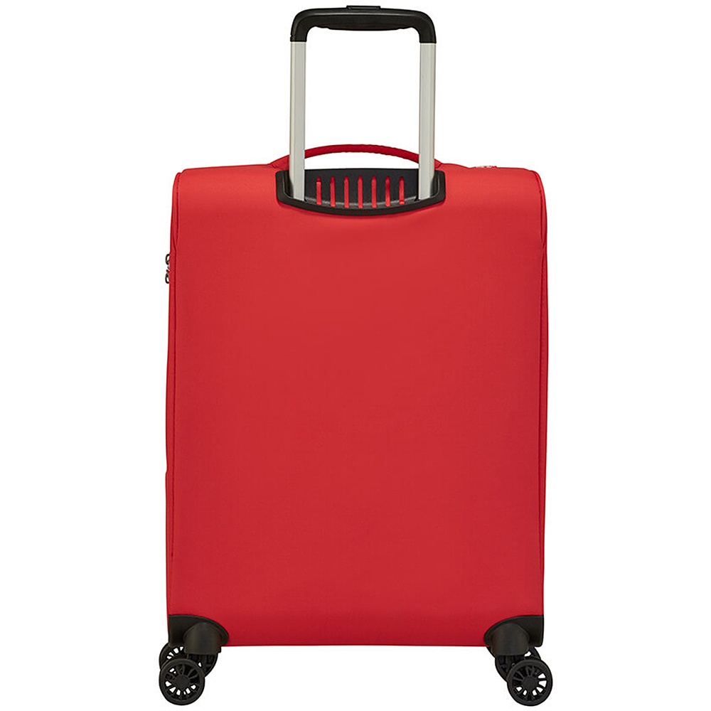 Ультралёгкий чемодан American Tourister Lite Ray текстильный на 4-х колесах 94g*002 Chili Red (малый)