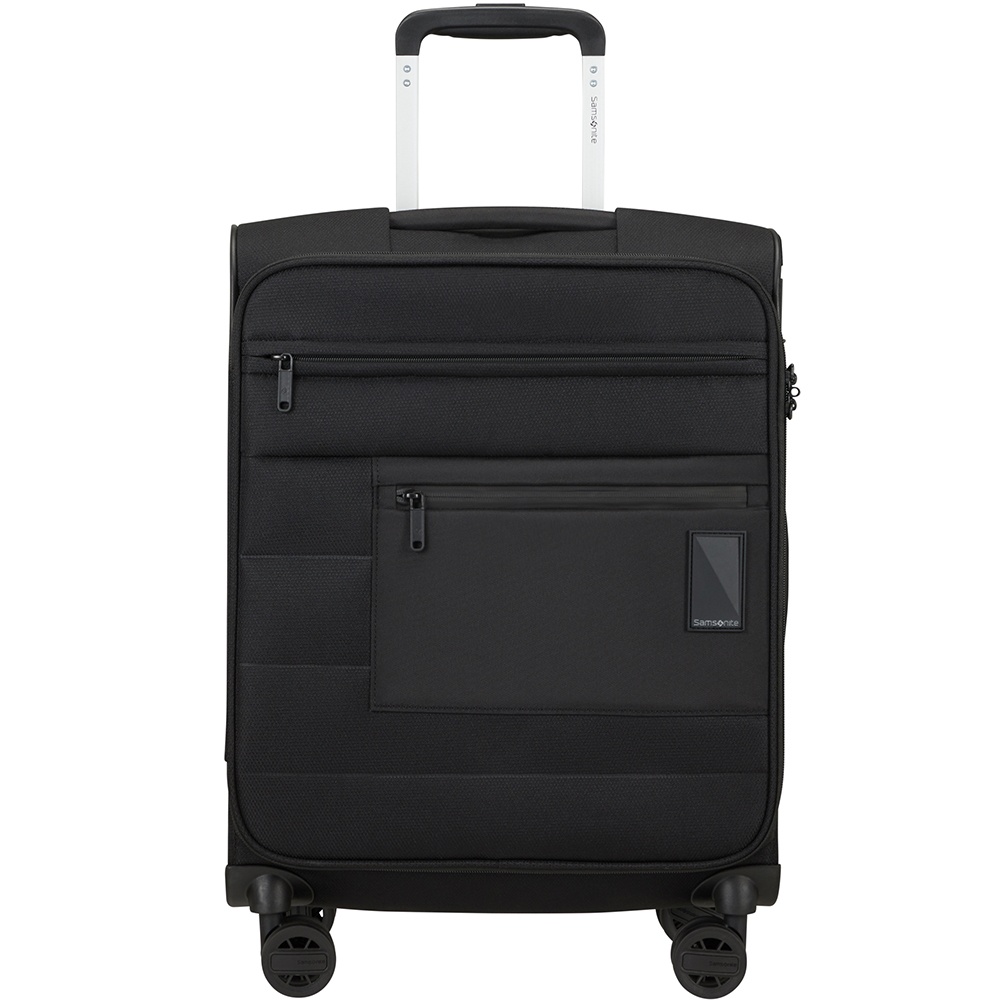 Suitcase Samsonite Vaycay textile on 4 wheels KK6*002;09 Black (small)