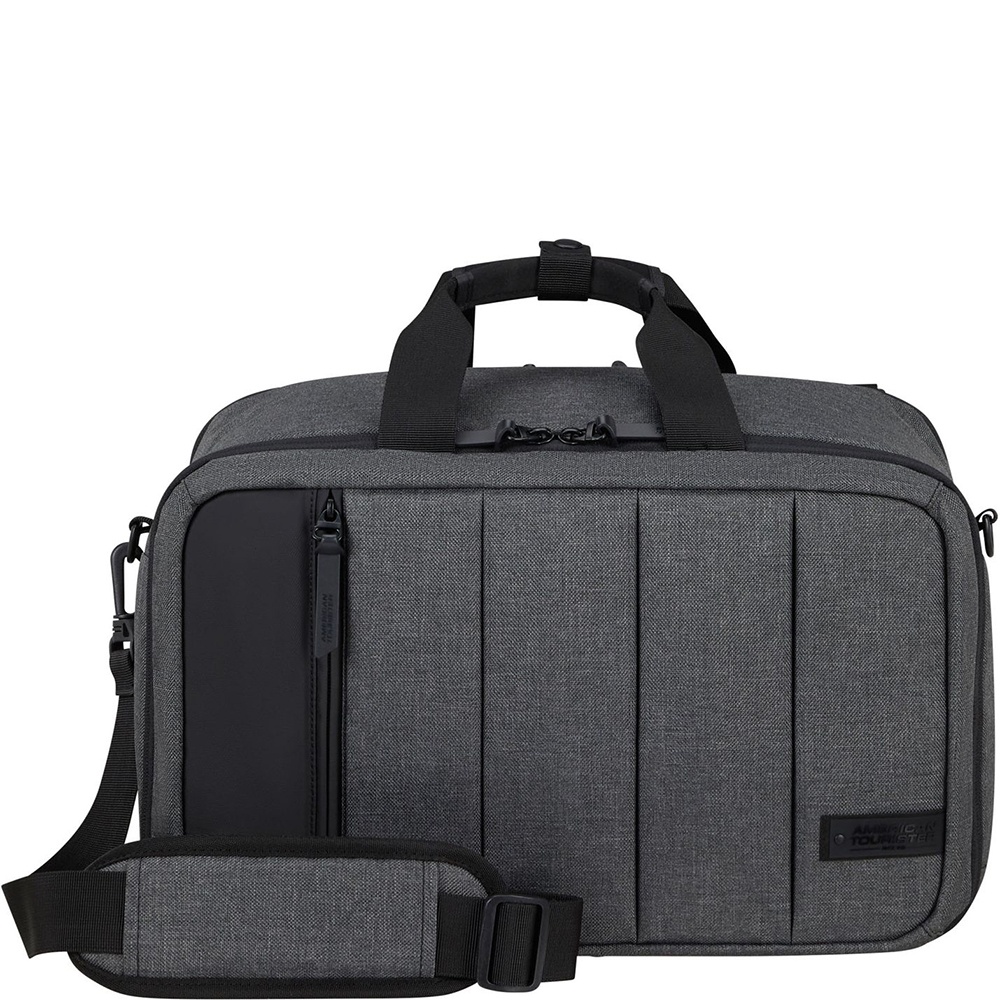 Дорожная сумка-рюкзак American Tourister StreetHero тексильная ME2*005 Grey Melange (малая)