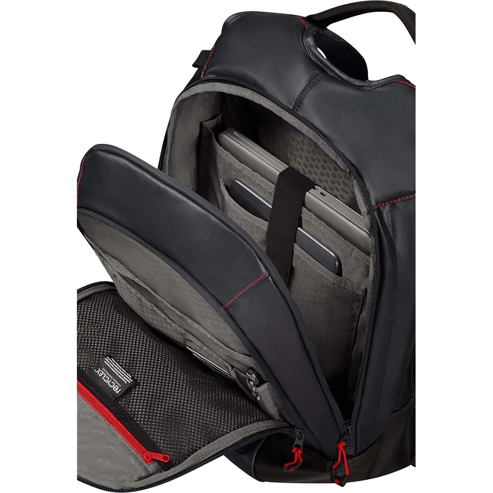 Daily backpack with laptop compartment up to 17" Samsonite Ecodiver KH7*003 Black