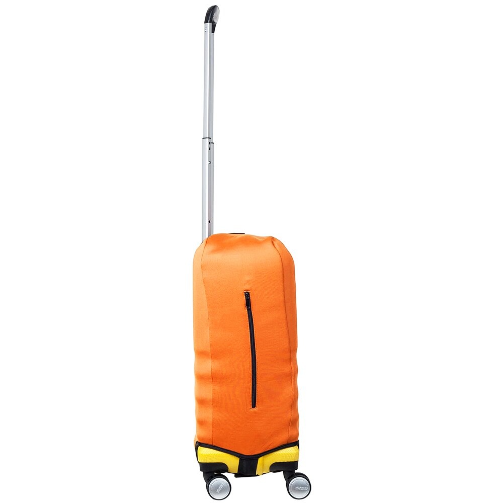 Универсальный защитный чехол для малого чемодана 8003-9 ярко-оранжевый