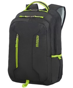 Рюкзак повсякденний з відділенням для ноутбука до 15,6" American Tourister Urban Groove 24G*004 Black/Lime Green