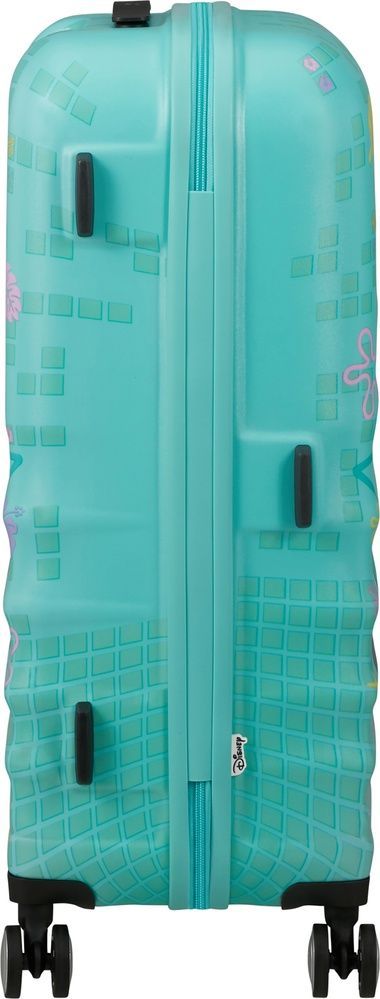 Валіза American Tourister Wavebreaker Disney з ABS пластику на 4-х колесах 31C*019 Stitch Flower (середня)