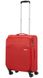 Ultralight suitcase American Tourister Lite Ray textile on 4 wheels 94g*002 Chili Red (small)