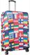 Универсальный защитный чехол для большого чемодана 9001-0413 Флаги мира