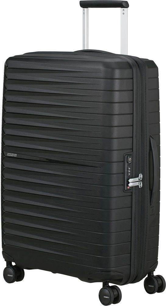 Чемодан American Tourister FastForward из полипропилена на 4-х колесах MI0*002 Flash Black (средний)
