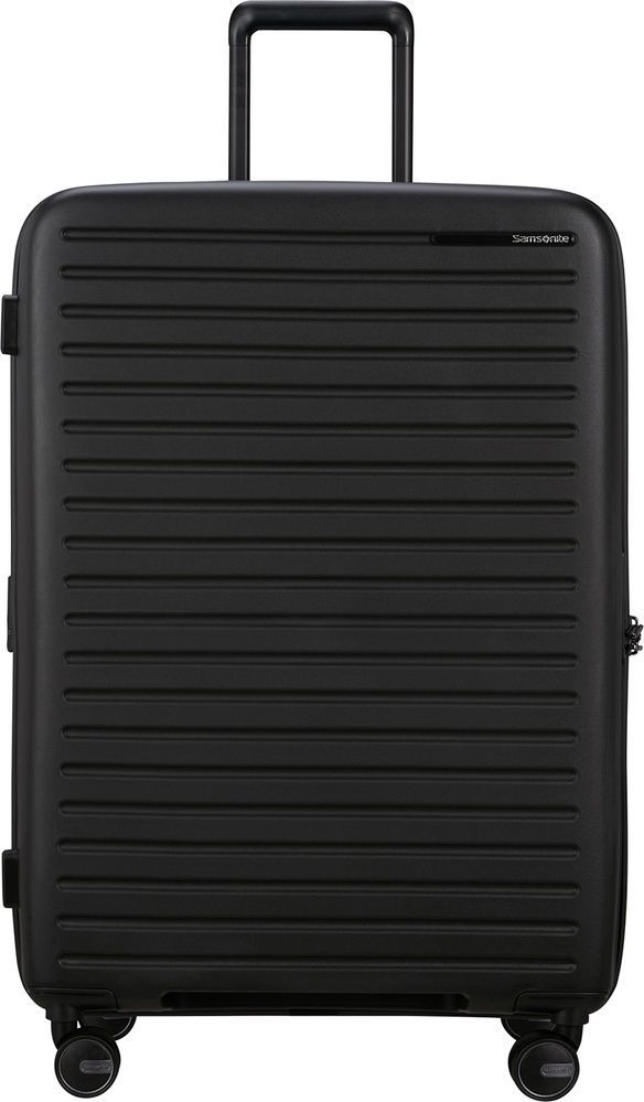 Чемодан Samsonite Restackd из полипропилена на 4-х колесах KO6*004 Black (большой)
