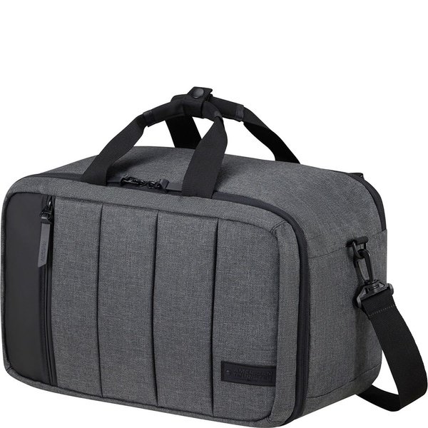 Дорожная сумка-рюкзак American Tourister StreetHero тексильная ME2*005 Grey Melange (малая)