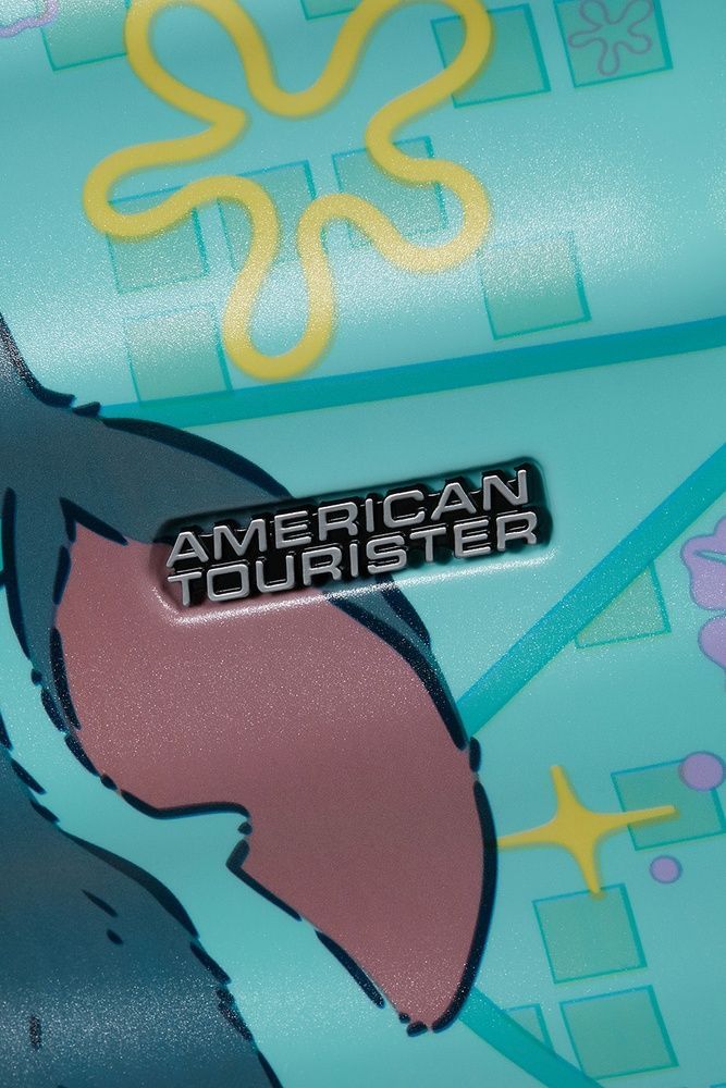 Валіза American Tourister Wavebreaker Disney з ABS пластику на 4-х колесах 31C*019 Stitch Flower (середня)