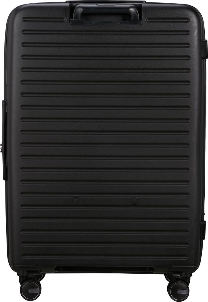 Чемодан Samsonite Restackd из полипропилена на 4-х колесах KO6*004 Black (большой)