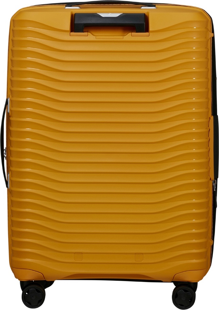 Suitcase Samsonite Upscape made of polypropylene on 4 wheels KJ1*002 Yellow (medium)