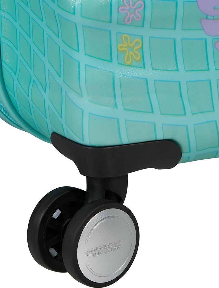 Валіза American Tourister Wavebreaker Disney з ABS пластику на 4-х колесах 31C*019 Stitch Flower (середня)