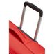 Ultralight suitcase American Tourister Lite Ray textile on 4 wheels 94g*002 Chili Red (small)
