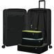 Чемодан Samsonite Restackd из полипропилена на 4-х колесах KO6*004 Black (большой)