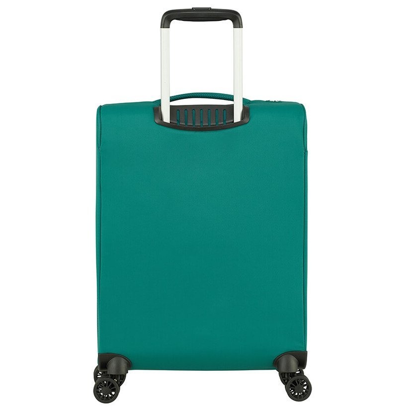 Ультралегка валіза American Tourister Lite Ray текстильна на 4-х колесах 94g*002 Forest Green (мала)