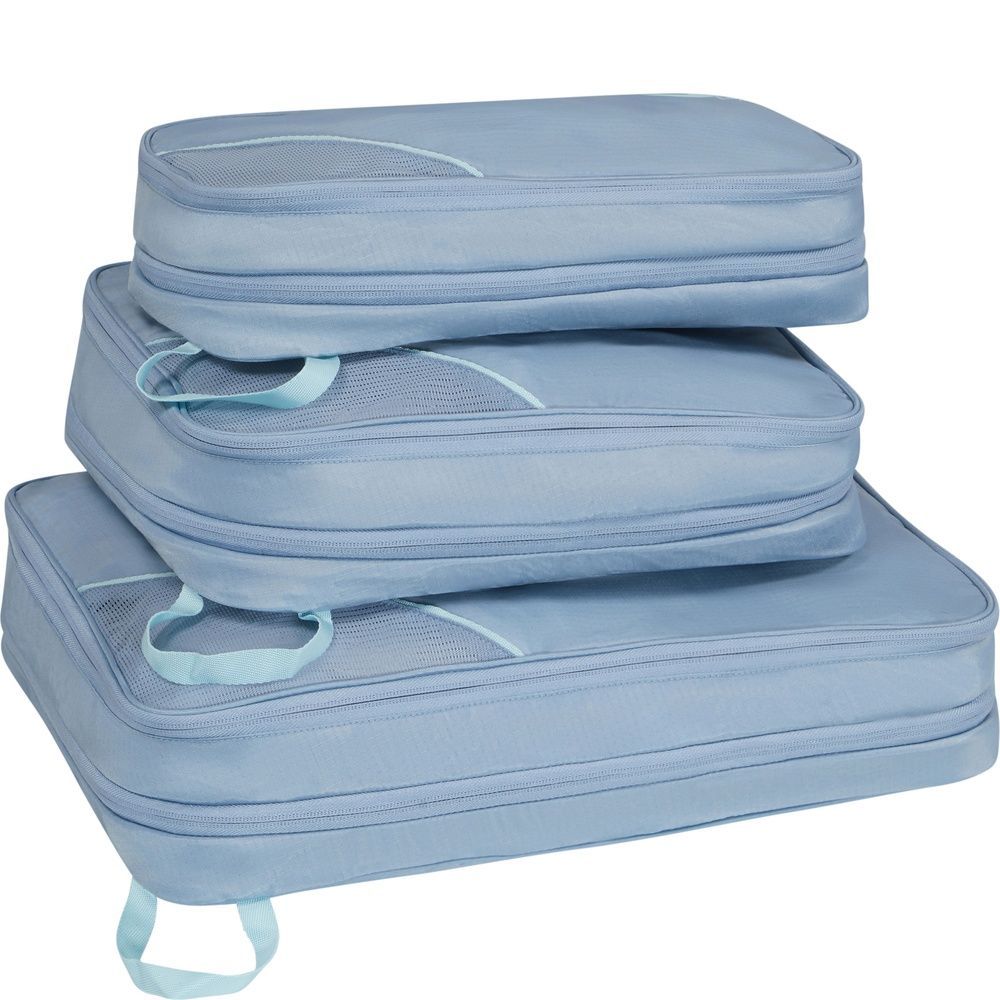 Organizer set (3 pcs) American Tourister Ta SML MF3*006;51 Stone Blue/Blue