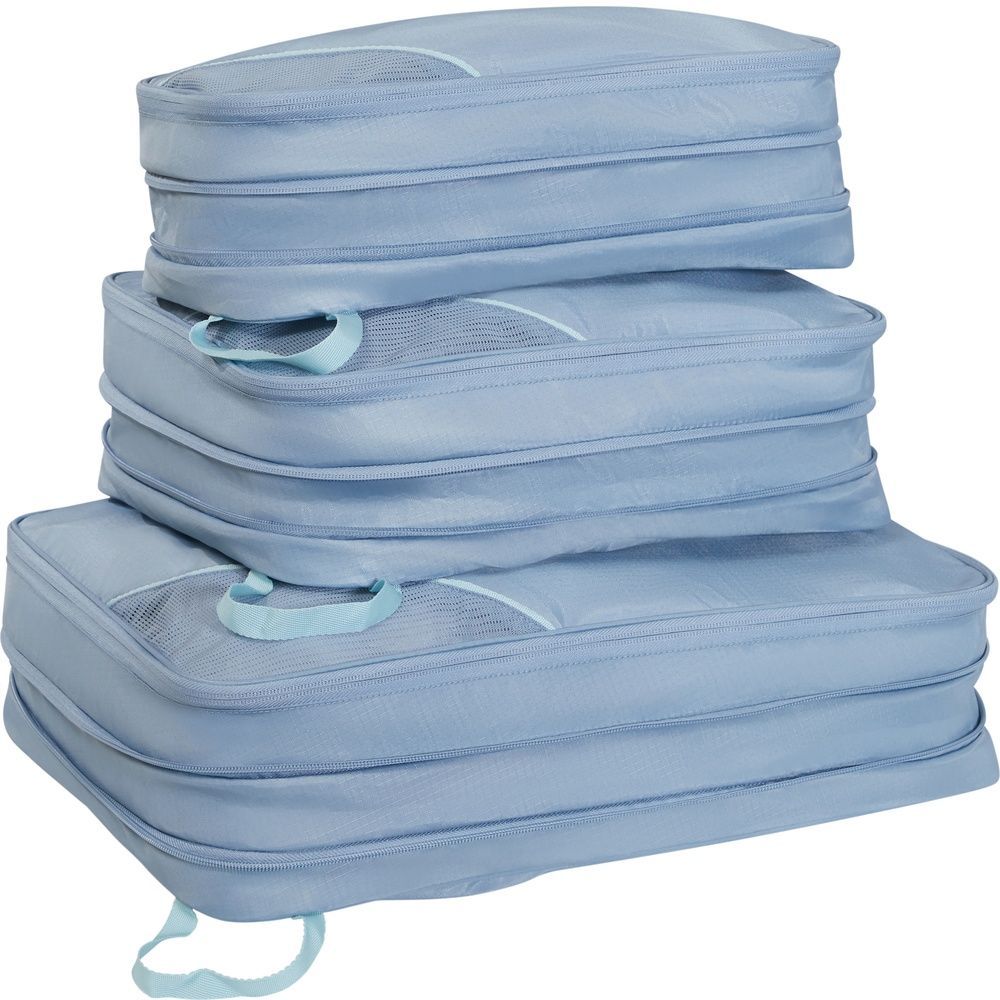 Organizer set (3 pcs) American Tourister Ta SML MF3*006;51 Stone Blue/Blue
