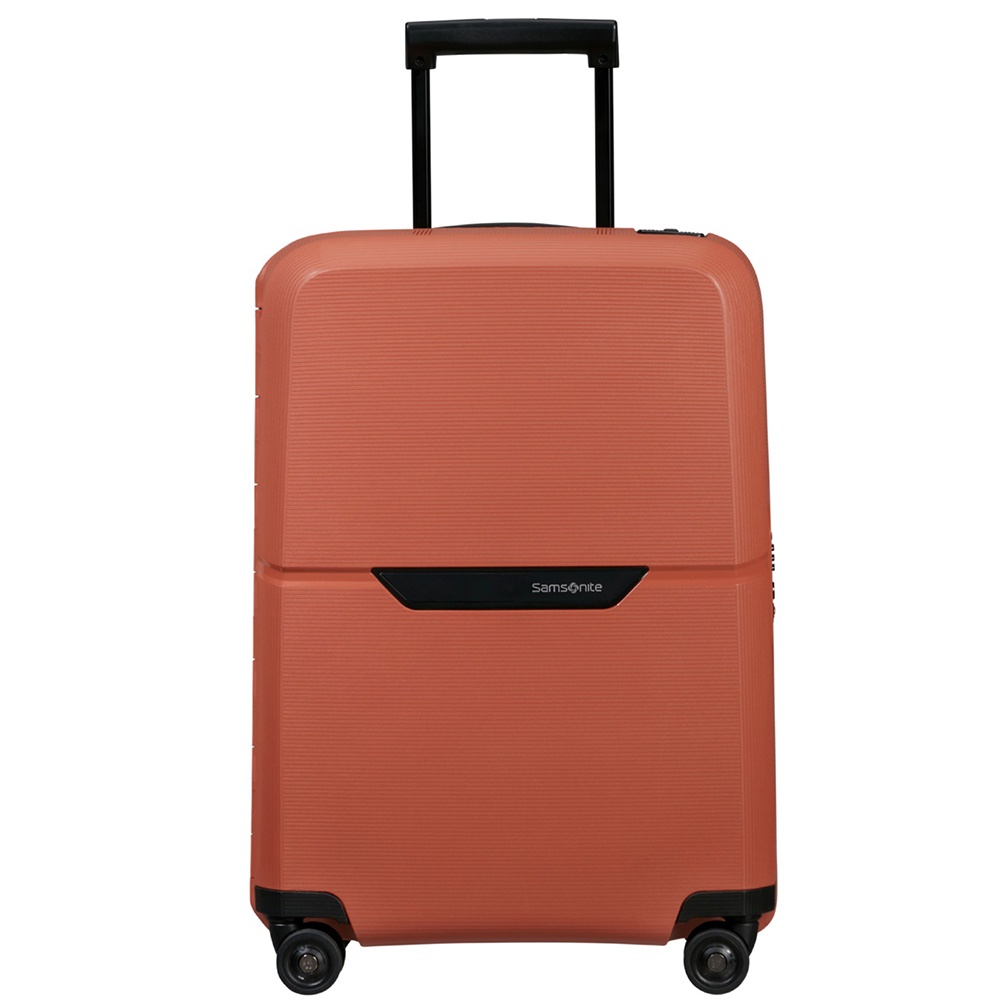 Suitcase Samsonite Magnum Eco made of polypropylene on 4 wheels KH2 * 001 Marple Orange (small)