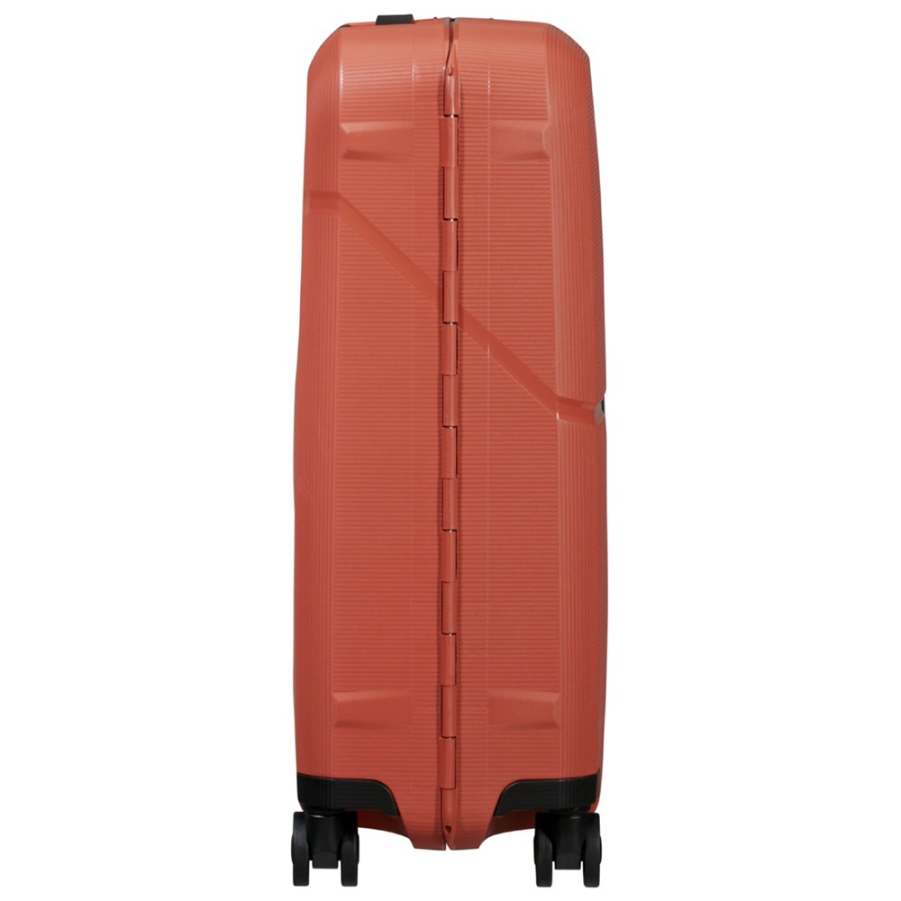 Suitcase Samsonite Magnum Eco made of polypropylene on 4 wheels KH2 * 001 Marple Orange (small)