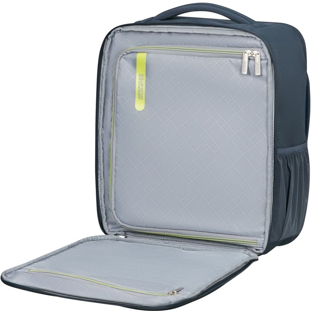 Рюкзак дорожній American Tourister Wanderlite MS для ручної поклажі в Wizz Air/Ryanair та ноутбука до 15,6" MJ6*008 Dark Navy