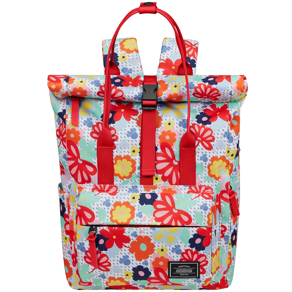 Women's everyday backpack American Tourister Urban Groove Backpack City 46C*006 Disney Minnie Flower