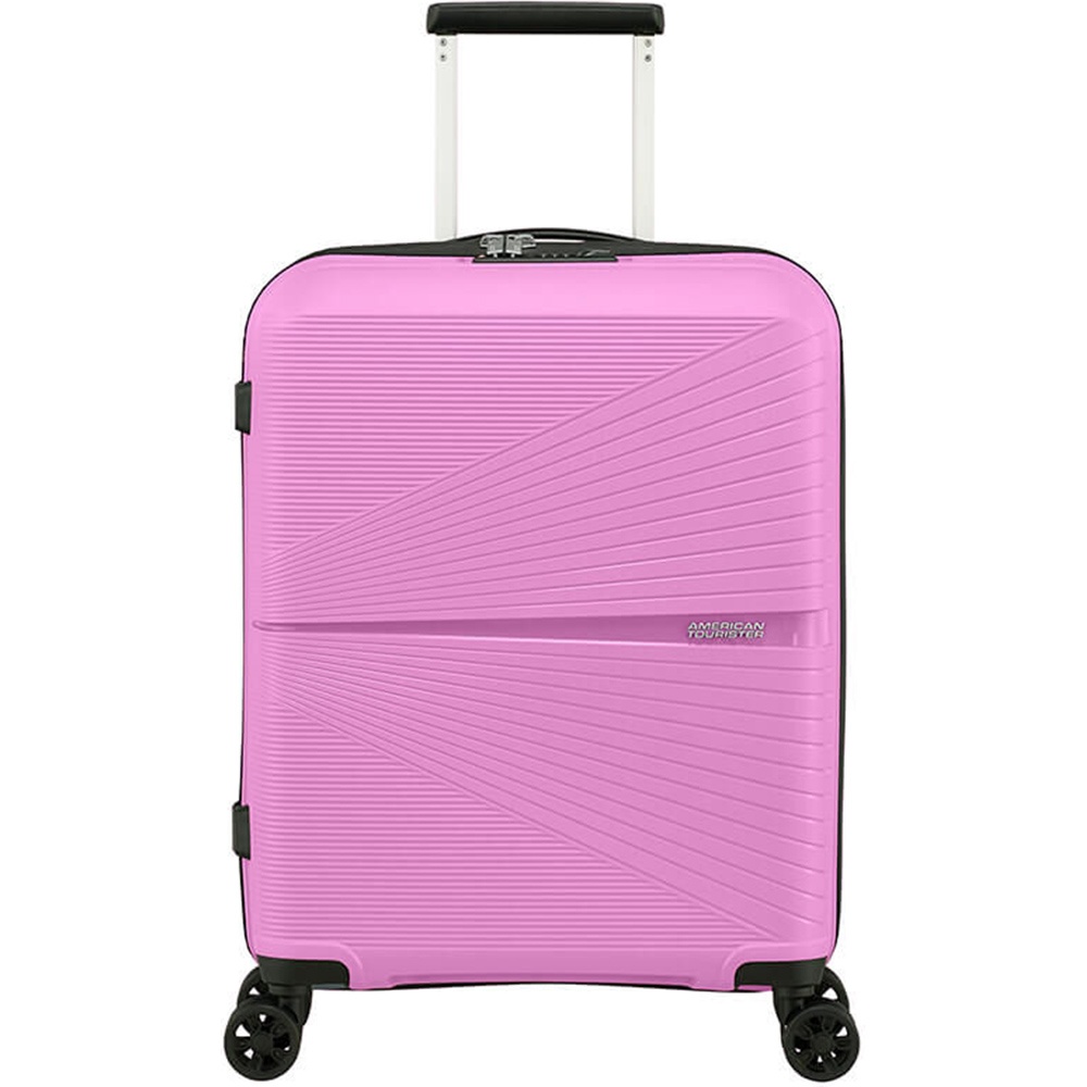 Ultralight suitcase American Tourister Airconic made of polypropylene on 4 wheels 88G*001 Pink Lemonade (small)