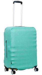 Универсальный защитный чехол для среднего чемодана 8002-1 мятный