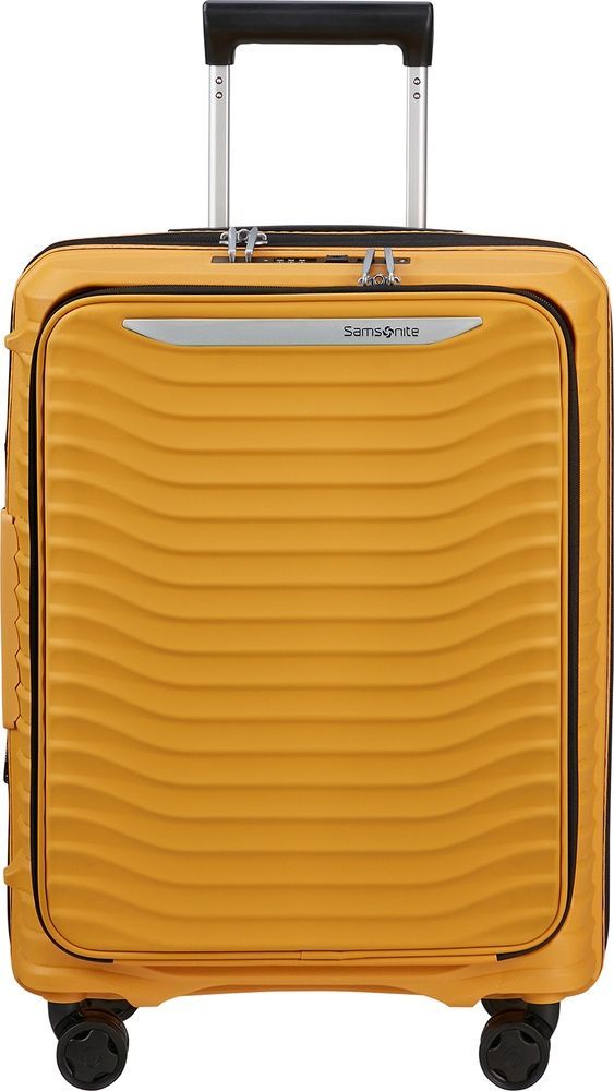 Валіза Samsonite Upscape з відділенням для ноутбука до 15,6" із поліпропілену на 4-х колесах KJ1*007 Yellow (мала)