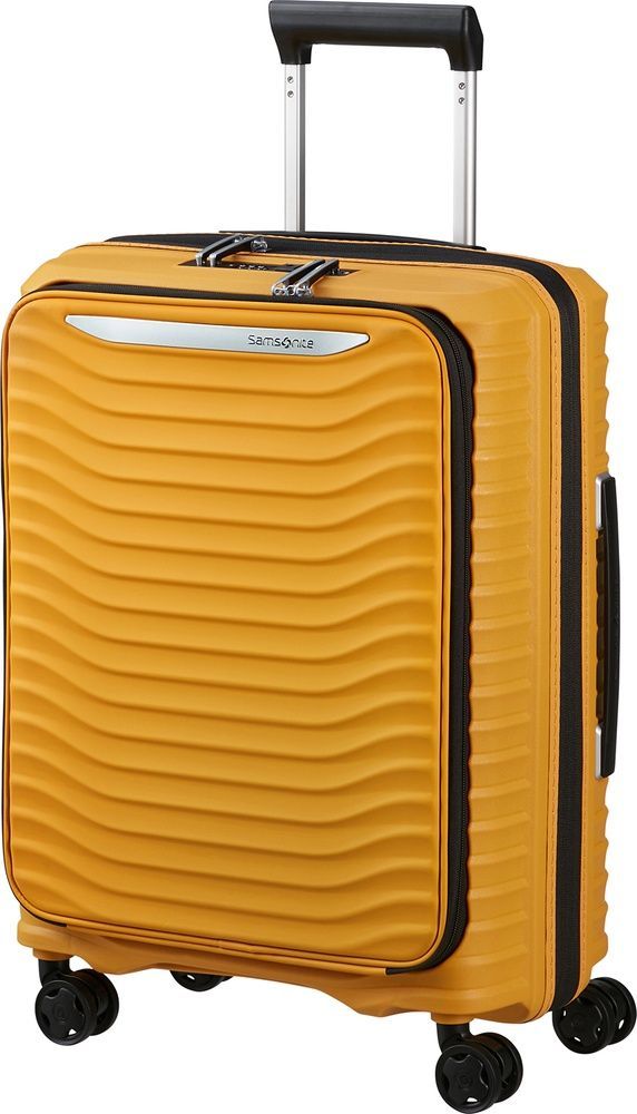 Валіза Samsonite Upscape з відділенням для ноутбука до 15,6" із поліпропілену на 4-х колесах KJ1*007 Yellow (мала)